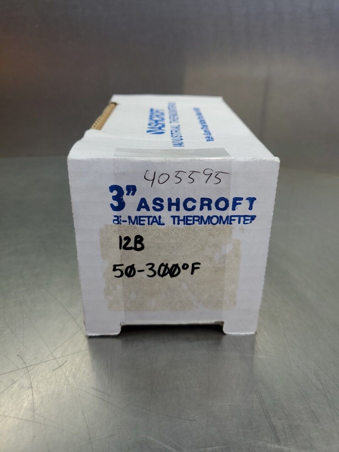 Ashcroft 12B (405595) Bi-Metal Thermometer, 0-300°F. 6E-7