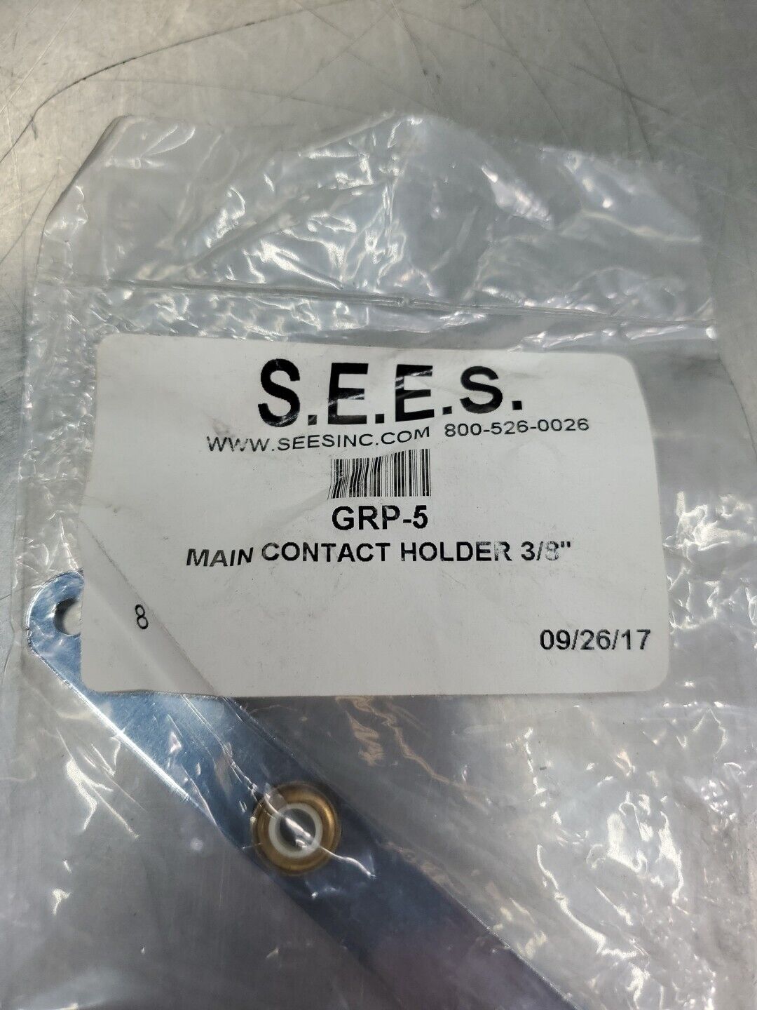 S.E.E.S. GRP-5 Main Contact Holder, ⅜" 4C-35