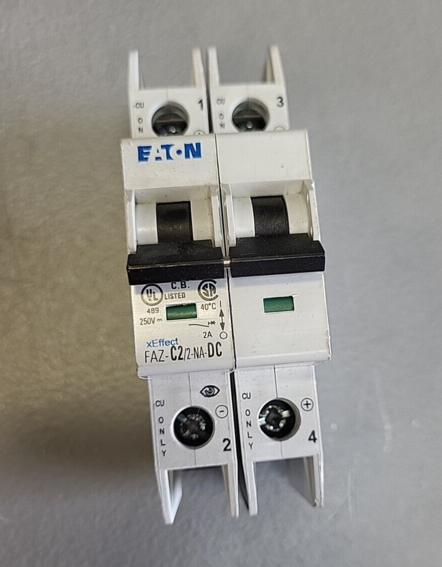 Eaton FAZ-C2/2-NA Circuit 2pole(BIN354)