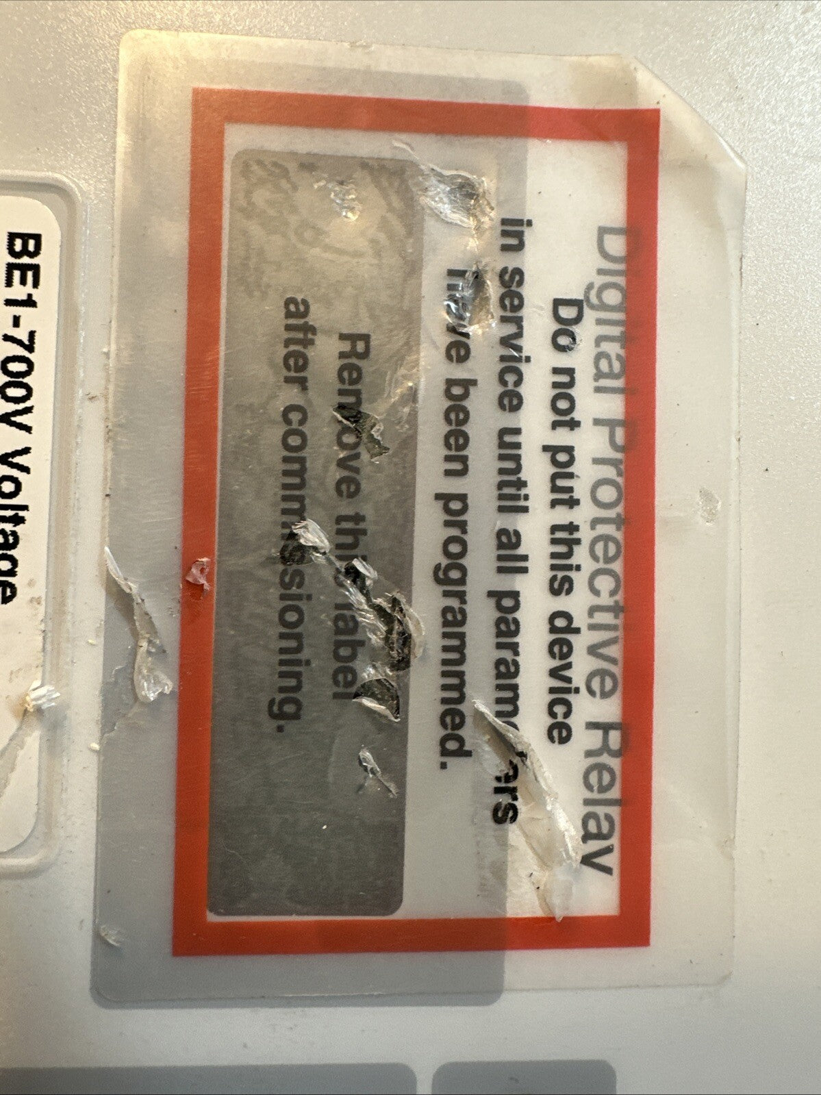 Basler Electric BE1-700 Digital Protective Relay (BIN-5.6.1)
