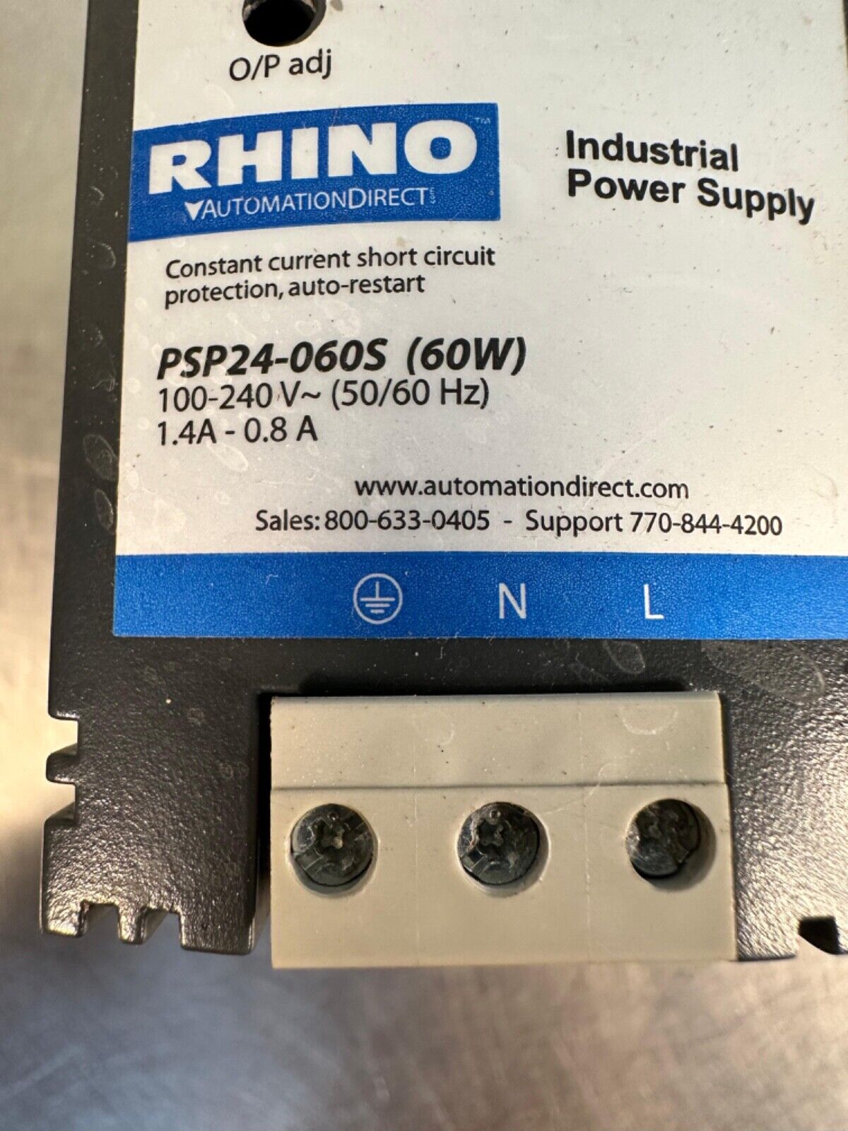 Rhino Automation Direct PSP24-060S 60W (4C-39)
