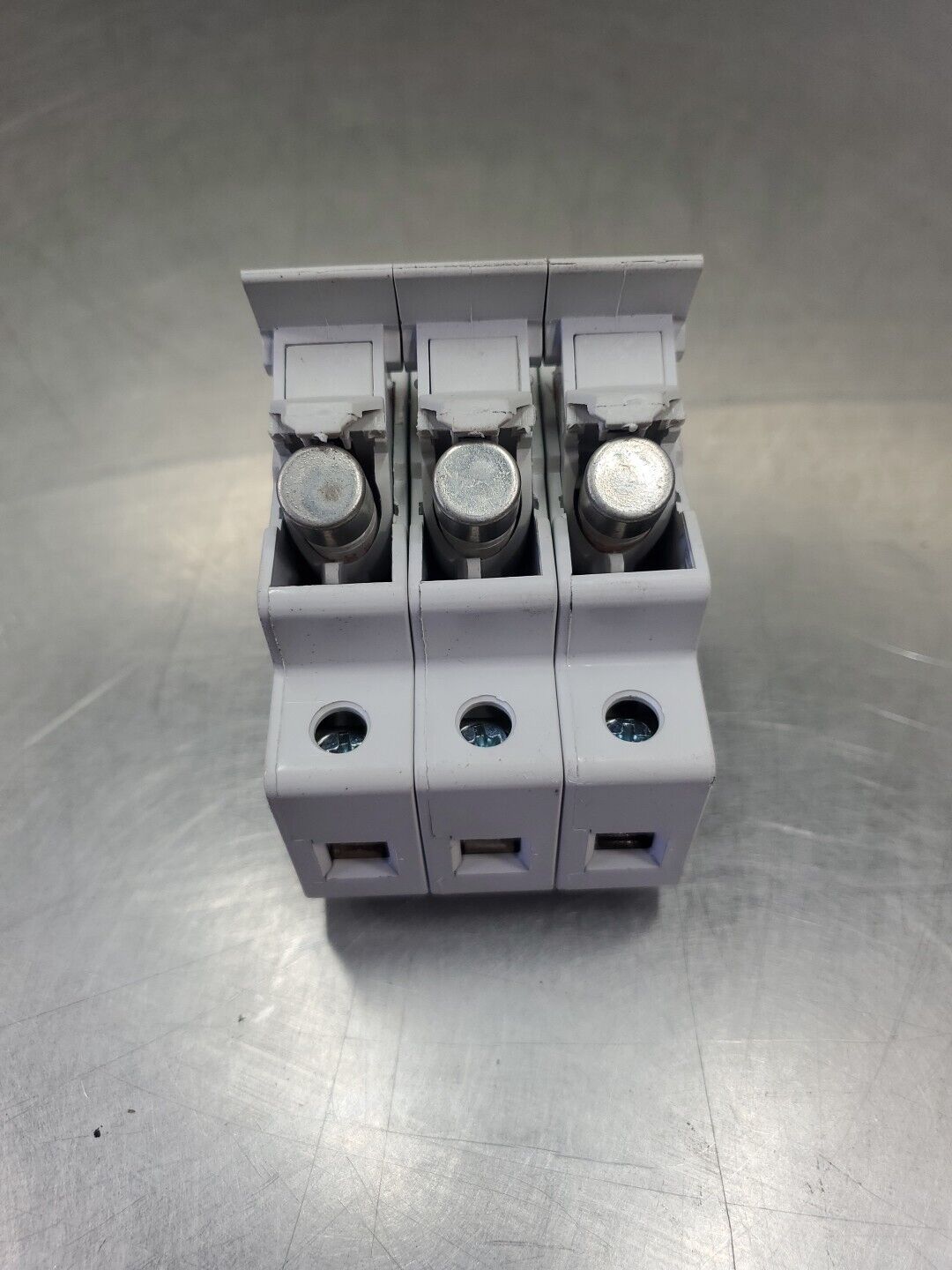 Ferraz Shawmut USM3I Y219073 Fuse Holder w/3-A60Q20-2 Fuses. 4D-30