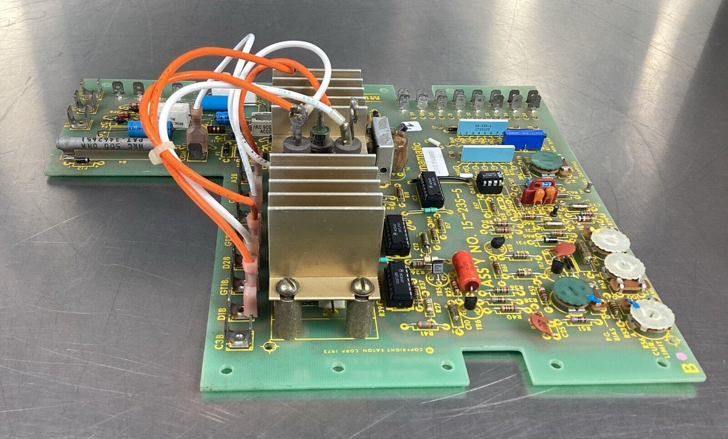 Dynamatic ASS’Y NO. 15-235-5 Mutuatrol Control Board 3B-28