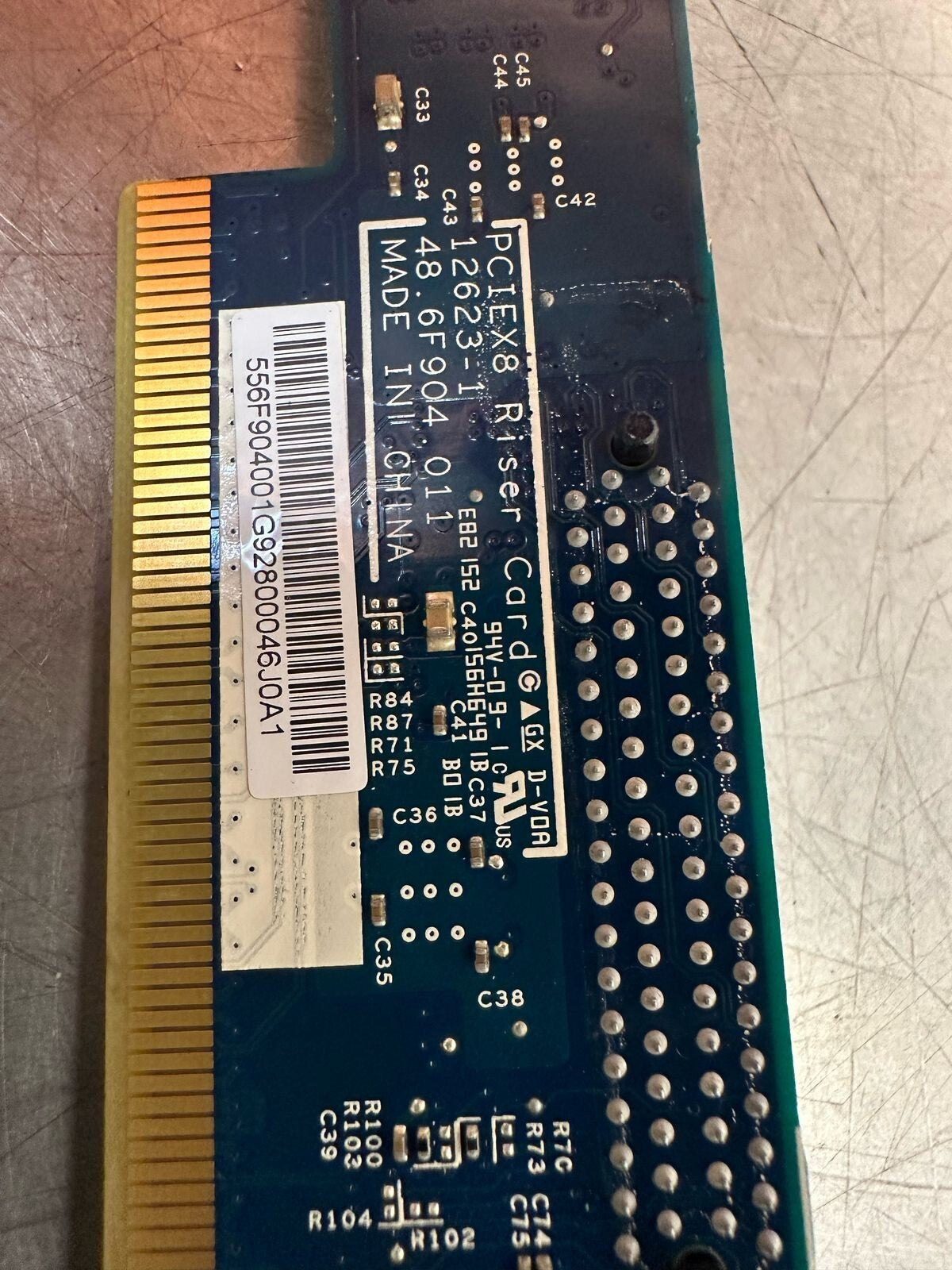Gx PCIEx8 Riser Card 12623-1 48.6F904 (7.2.1)