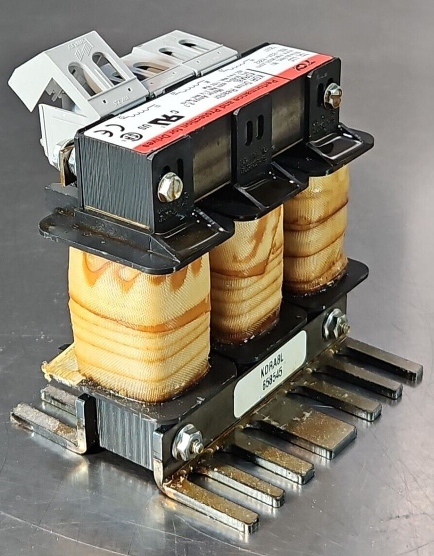 TCI KDRA8L Drive Reactor 3PH 50/60Hz 600V 2.1Amp (BIN424)