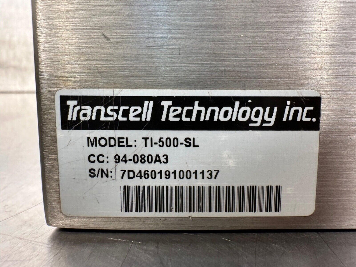 Transcell Technology TI-500-SL / 94-080A3 display instrument (5E-21 )