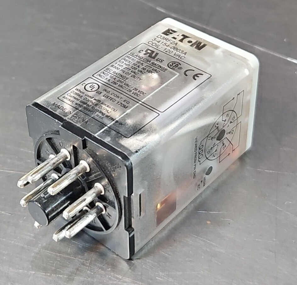Eaton D3RF2A Relay Coil 120VAC (BIN453)