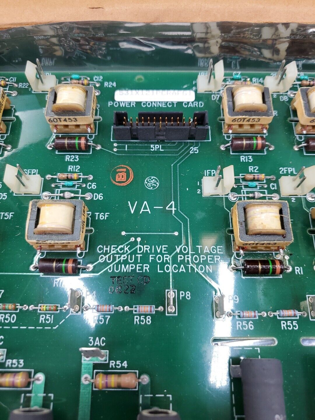 GE F3IXI2IPCRAEGI (FROO/O) VA-4 PLC Board. 4D-41