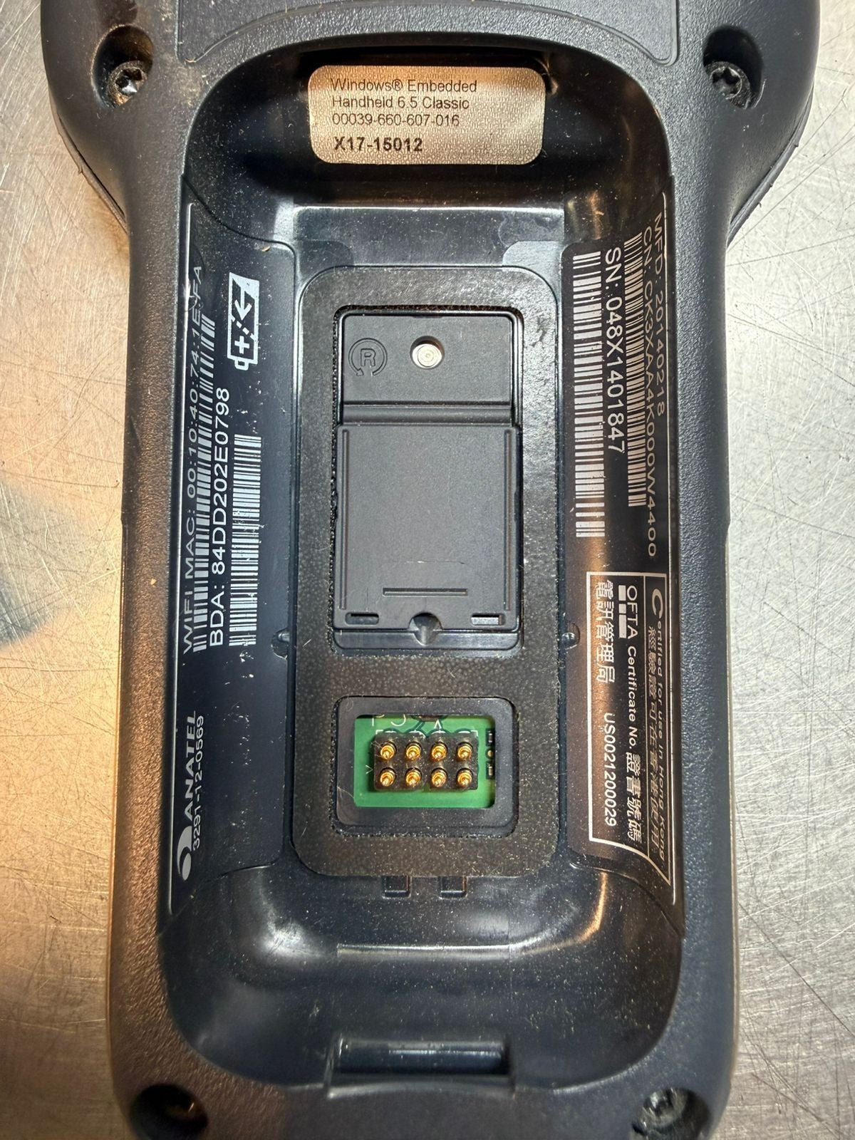 Intermec 1007CP02 Handheld Scanner Ce 2200 (7.3.3)