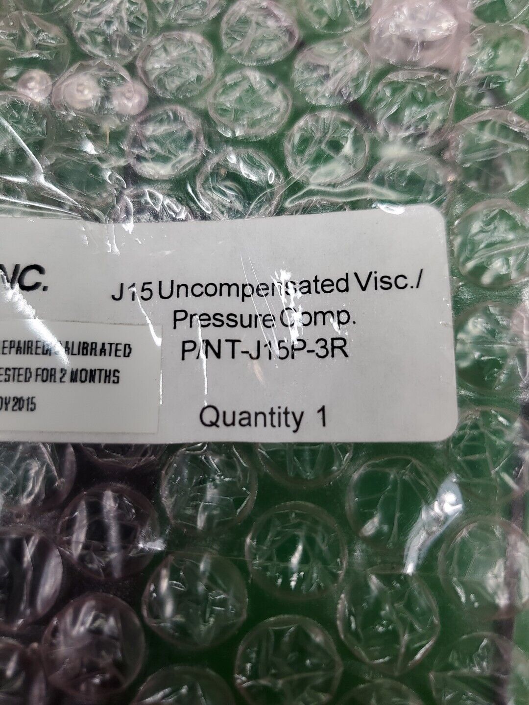 Mansco J15 (P/NT-J15P-3R) Uncompensated Visc./Pressure Circuit Board. 3D-8