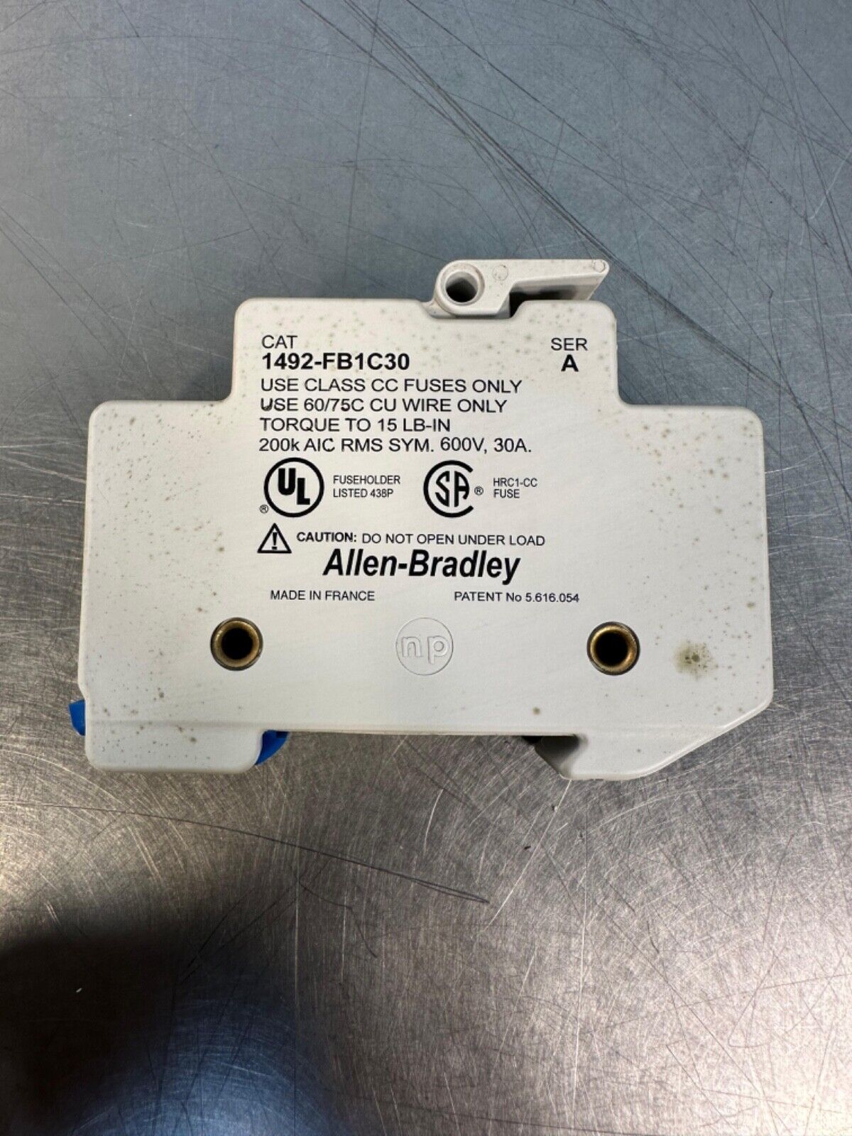 1492-FB1C30 Ser. A Allen Bradley 30A Fuse Holder 1492FB1C30 (4B-31)