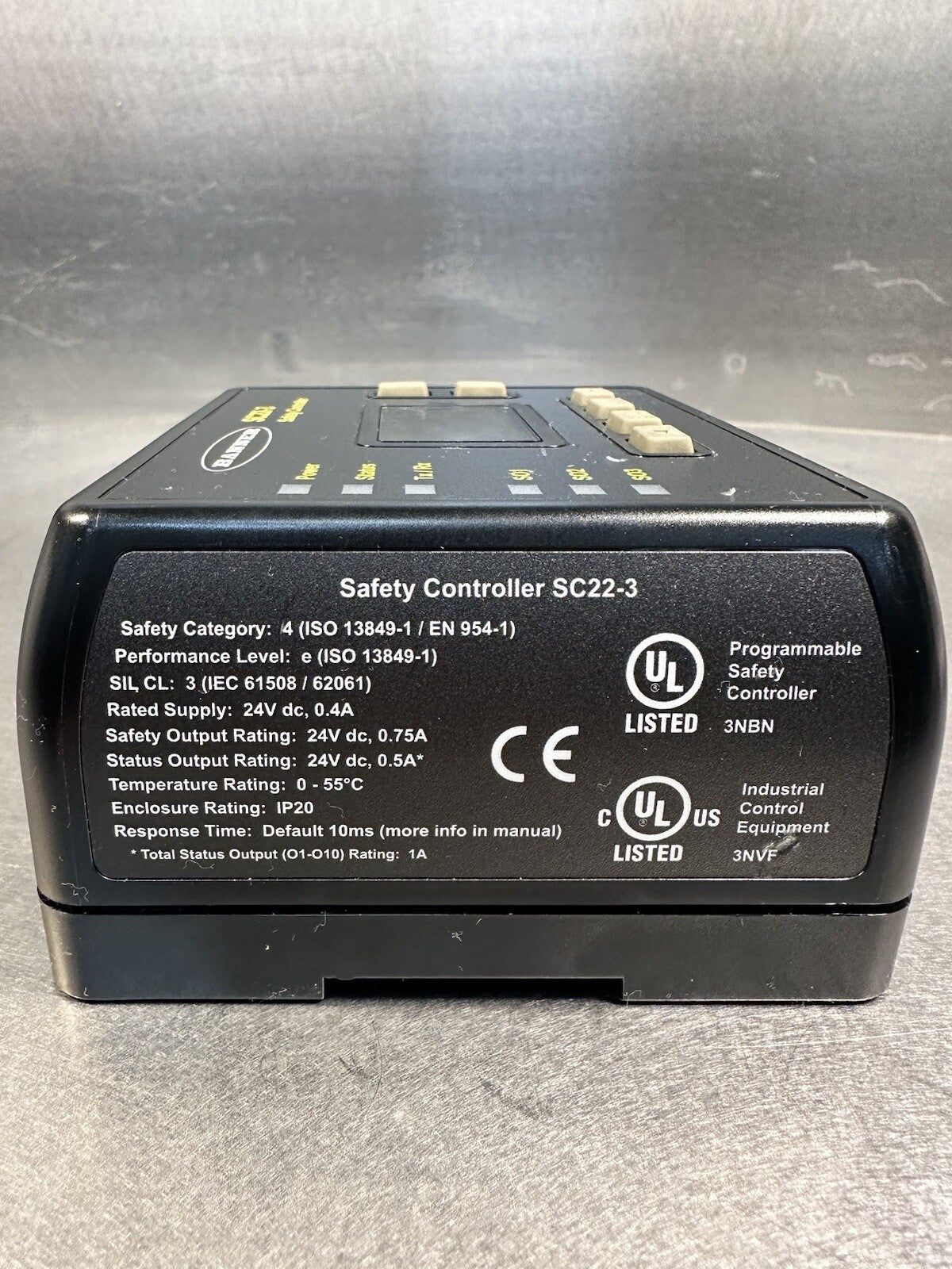BANNER SC22-3 SAFETY CONTROLLER (BIN-1.1.2)