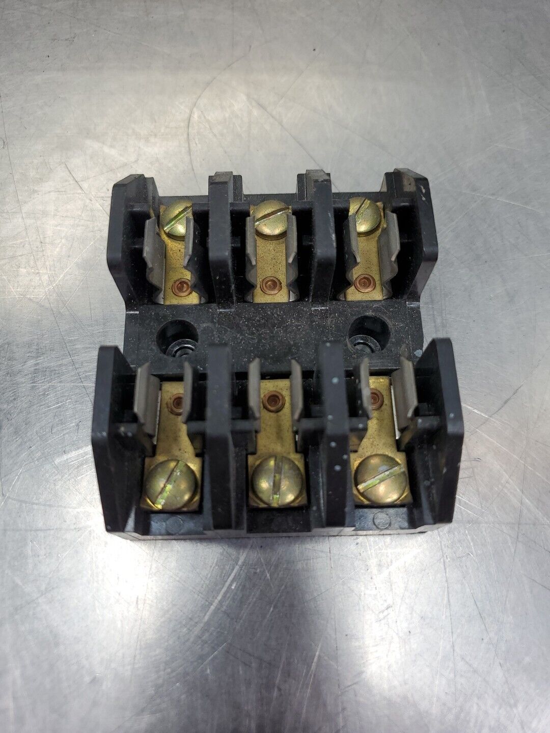 Bussman 2809 3-Fuse Block,, 30A 600V. 4D-31