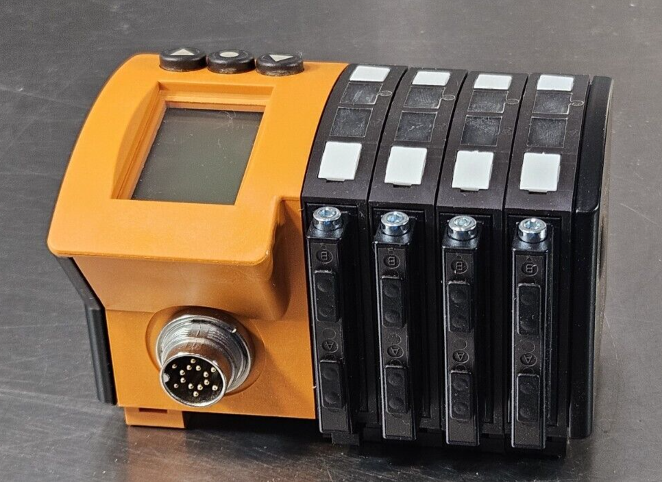 IFM OO5003 00F-FPKG /M16/KL8 Fiber Optic Amplifier Sensor loc5D15