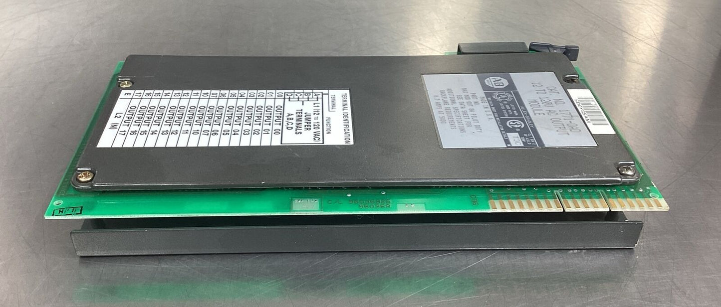 Allen-Bradley 1771-OAD 10-120V AC Output Module 3C-34