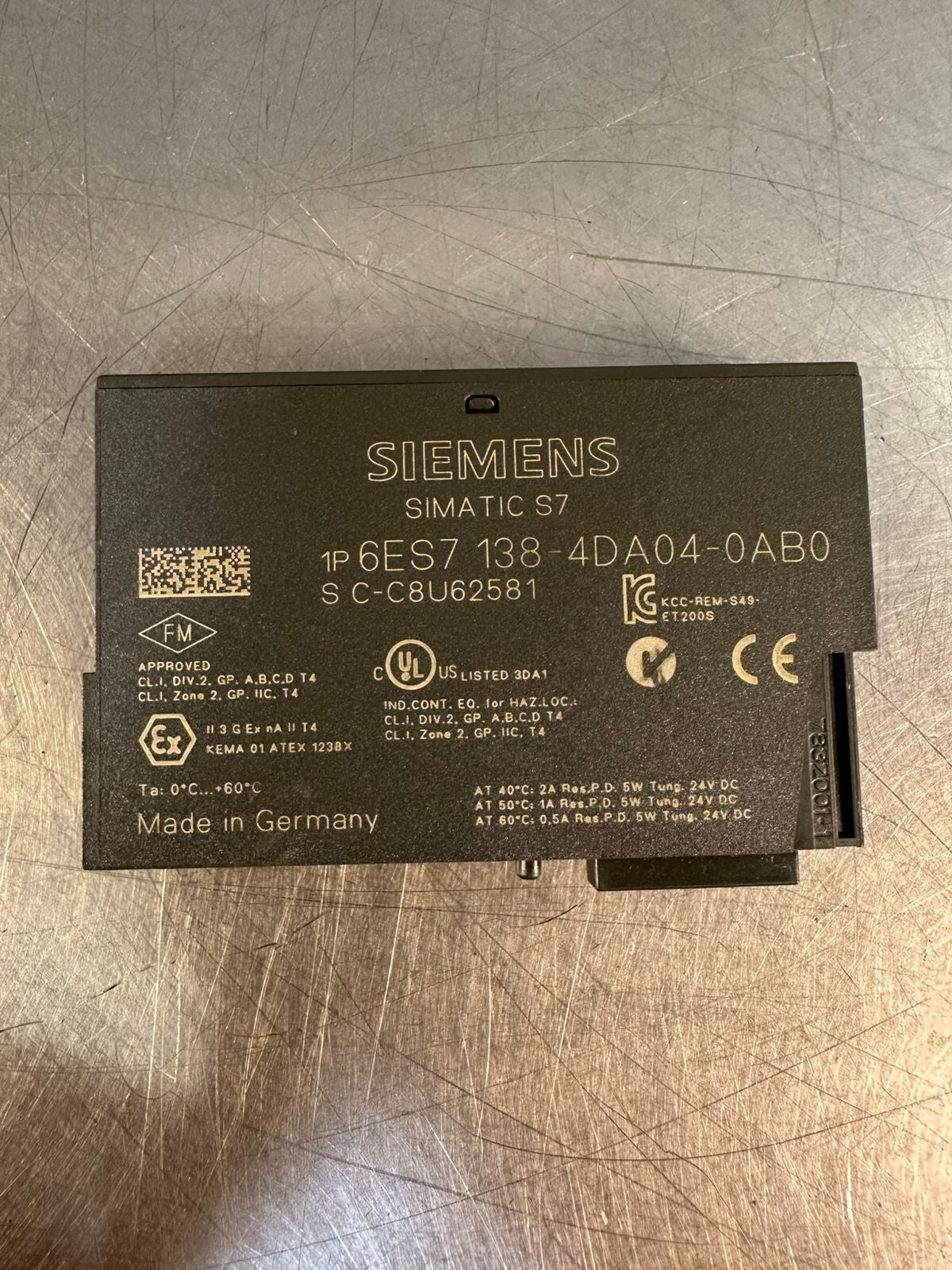 Siemens 6ES7 138-4DA04-0AB0 Simatic S7 1 Count 24V/100khz (5.4.2)