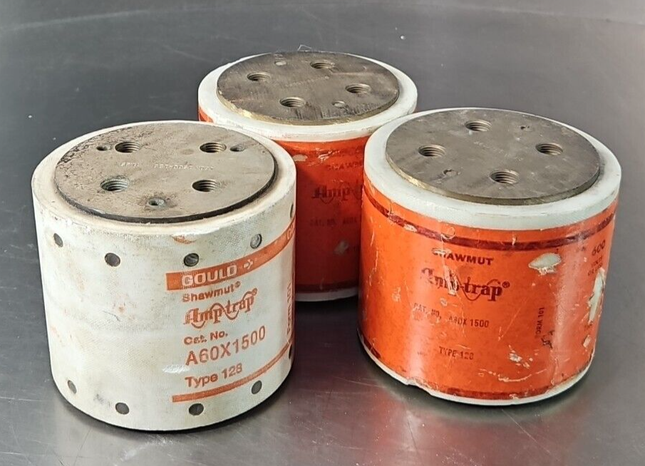 Gould Shawmut AmpTrap A60X1500 Fuse 1500A 600V Type 128 loc4E32