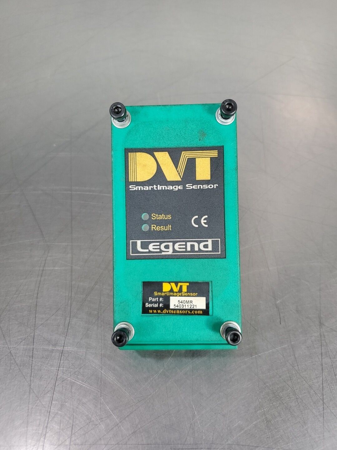 DVT COGNEX 540MR SMART IMAGE SENSOR CAMERA INTERNAL LIGHT LENS. 5E-34