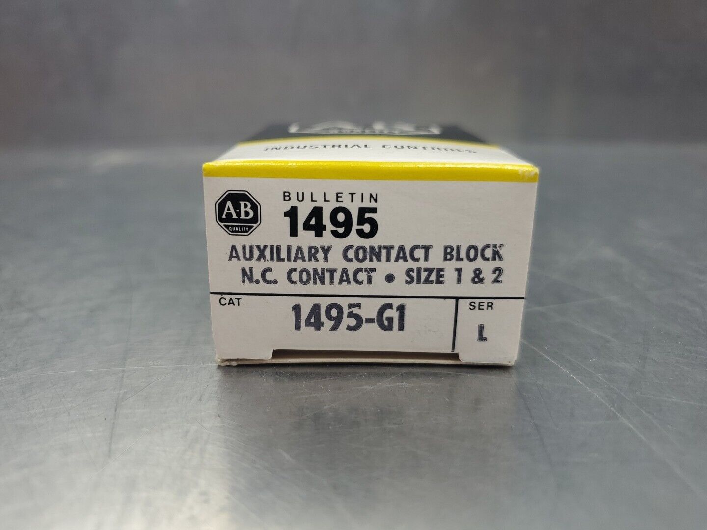 Allen Bradley 1495-G1 L Auxiliary Contact. 4E-34