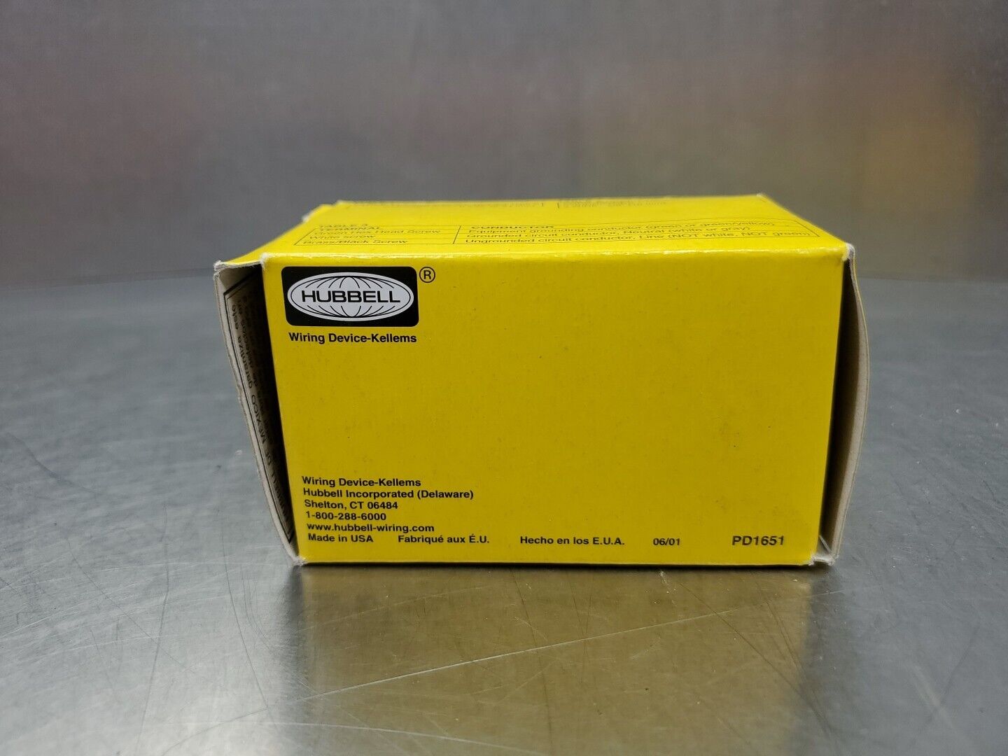 Hubbell HBL2611BM Twist-Lock Plug, 30A, 125V, 2-Pole. 4D-41