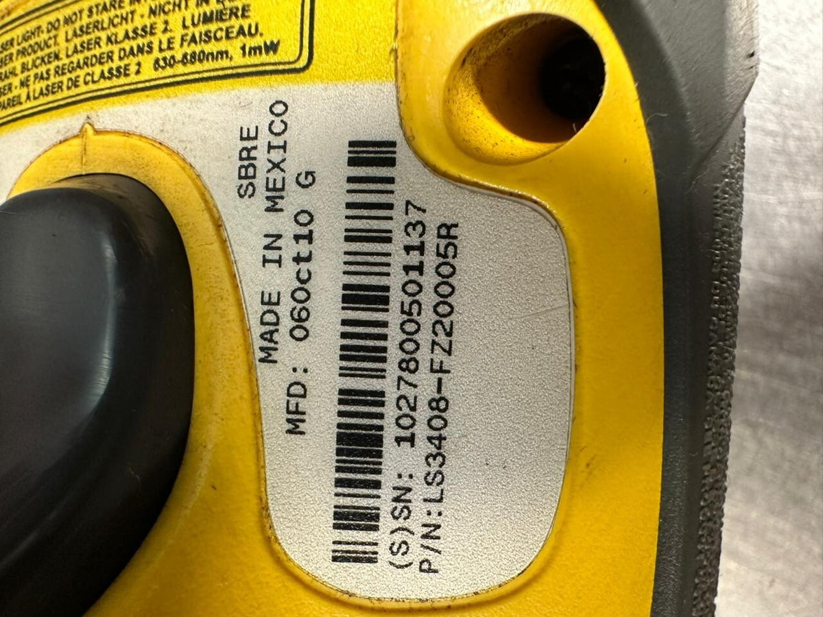 Symbol LS3408-FZ20005R USB Digital Barcode Scanner (7.4.2)