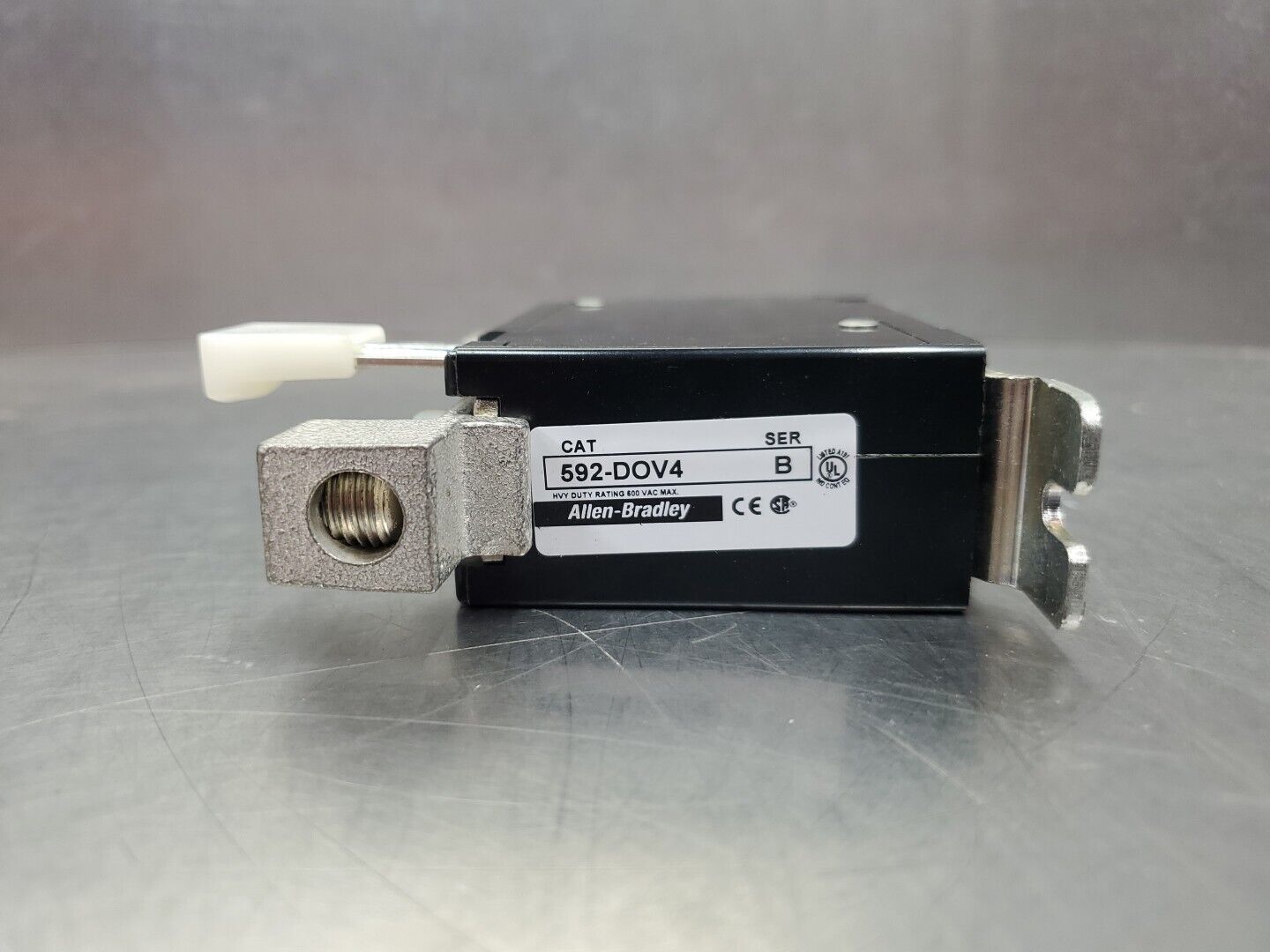 ALLEN BRADLEY 592-DOV4 SERIES B MANUAL RESET OVERLOAD RELAY. 4B-43