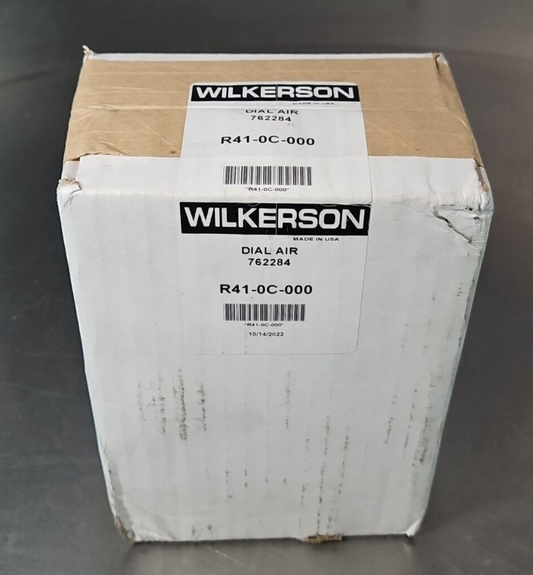 Wilkerson R41-0C-000 Pneumatic Regulator Dial Air 762284            Loc6E18