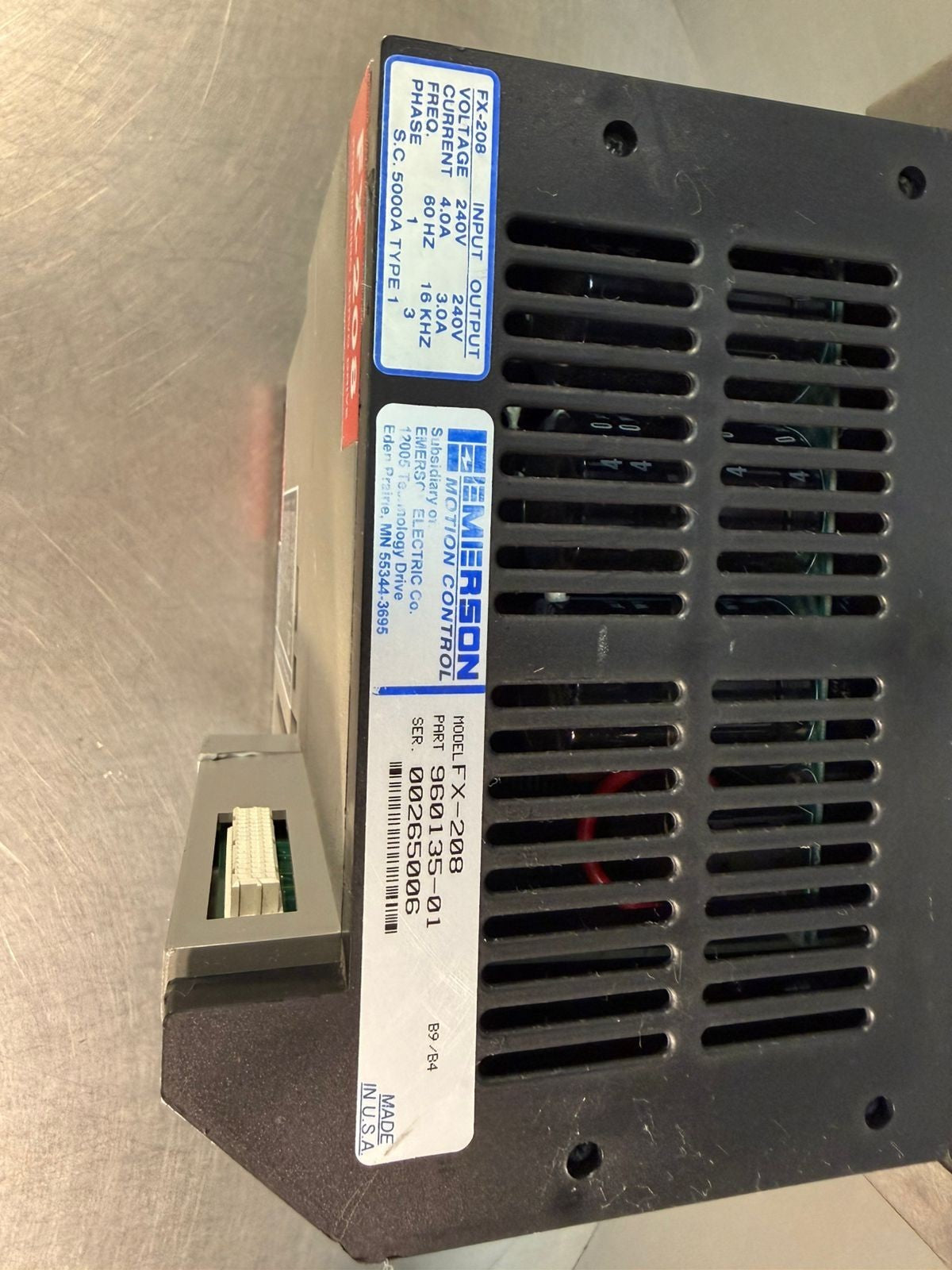 Emerson FX-208 / 960135-01 – SC.5000A Type 1 (6.5.1)