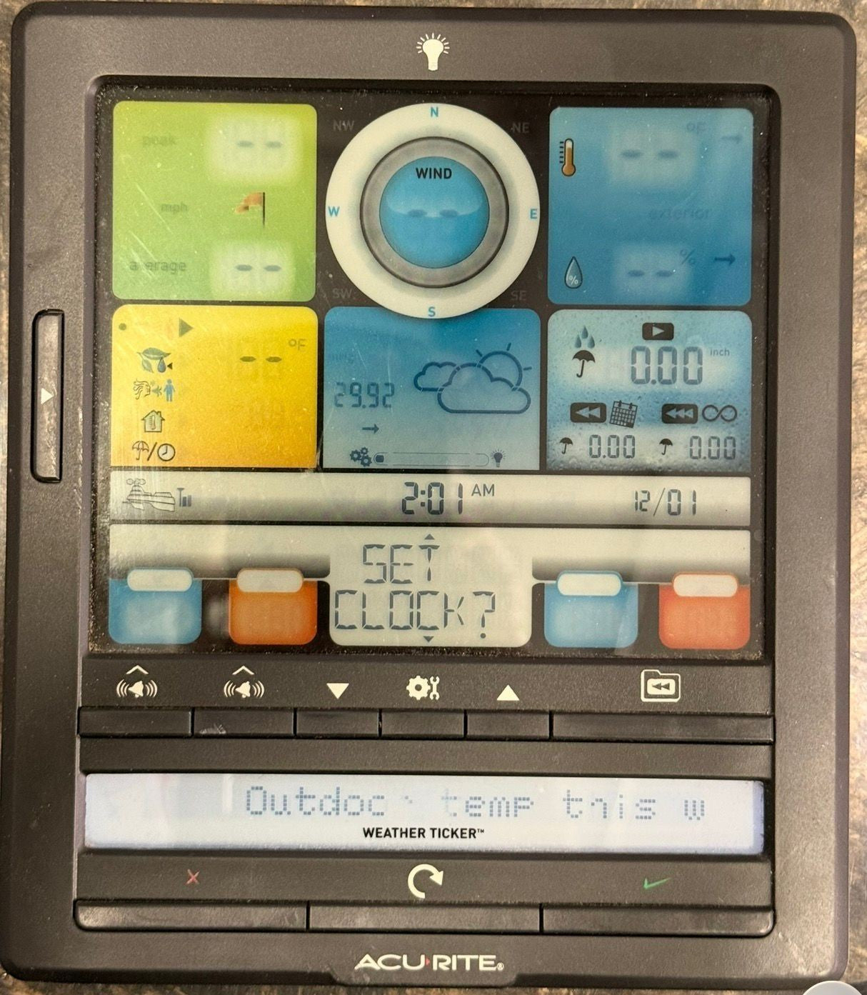 AcuRite 01036CA1 Wireless Weather Station Color LCD Display (8.6.8)