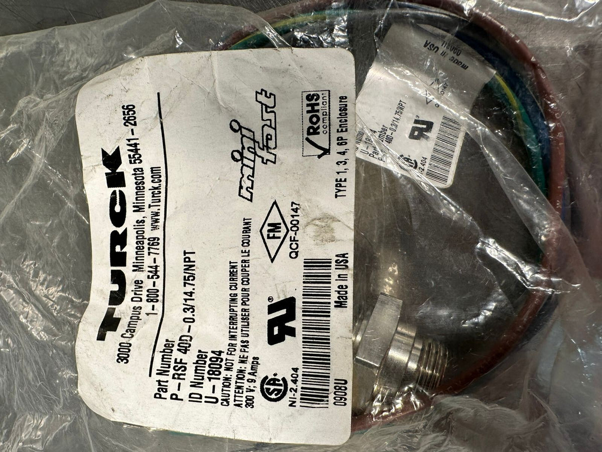 Turck P-RSF-40D-0.3/14.75/NPT / PRSF40D-0.3/14.75NPT (2.3.1)