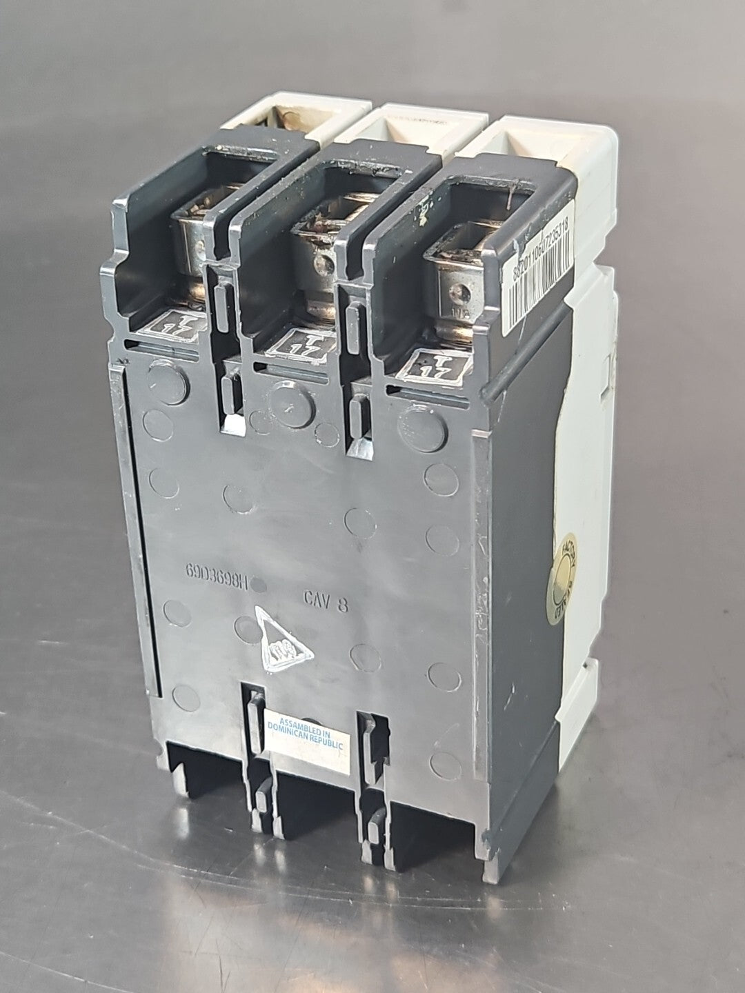 Allen Bradley 140U-H3C3-C80 Circuit Breaker 80A 3 Pole 3Ph 600V (BIN645)