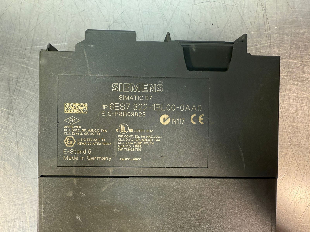 Siemens 6ES7 322-1BL00-0AA0 Simatic S7 (4.4.5)