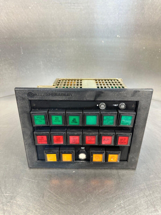 Allen Bradley 2705-P21J1 Redipanel  Push Button Keypad Module Ser B (2F-4)
