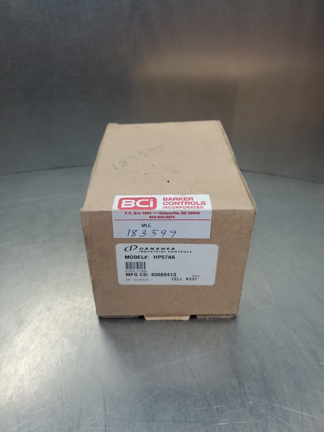 Danaher HP57A6 Stock Timer, 0-150min 120VAC. 5D-29