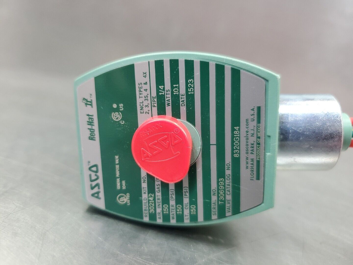 Asco 238610-032-D RedHat Replacement Coil, 120/60. 4D-42