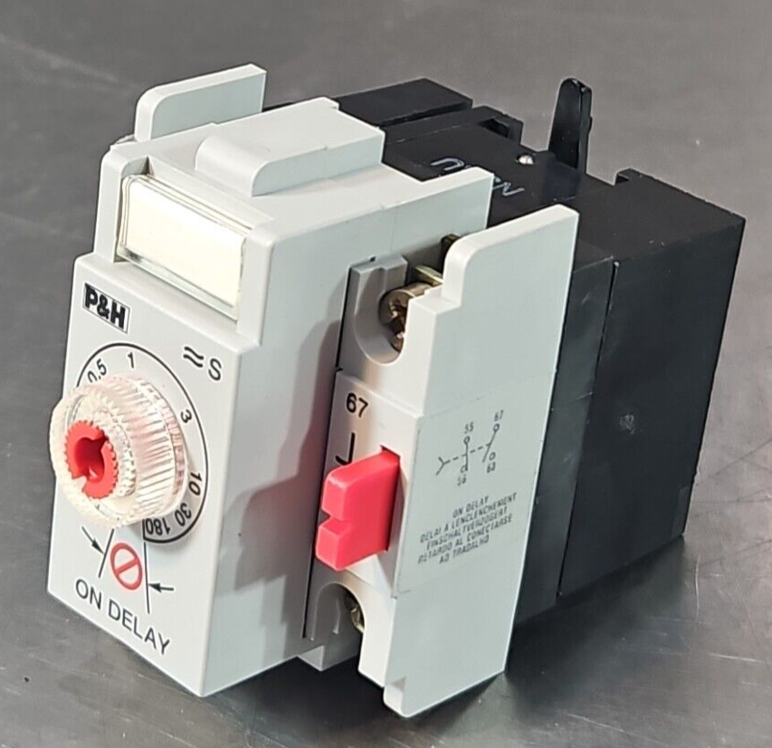 Allen Bradley 196-NX1 SerB Type F Pneumatic TIMING Unit loc4A12
