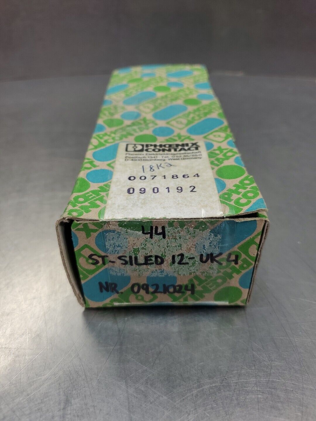 Phoenix Contact ST-SILED 12-UK 4 - Fuse Plug - 0921024 | Lot of 44. 4D-16