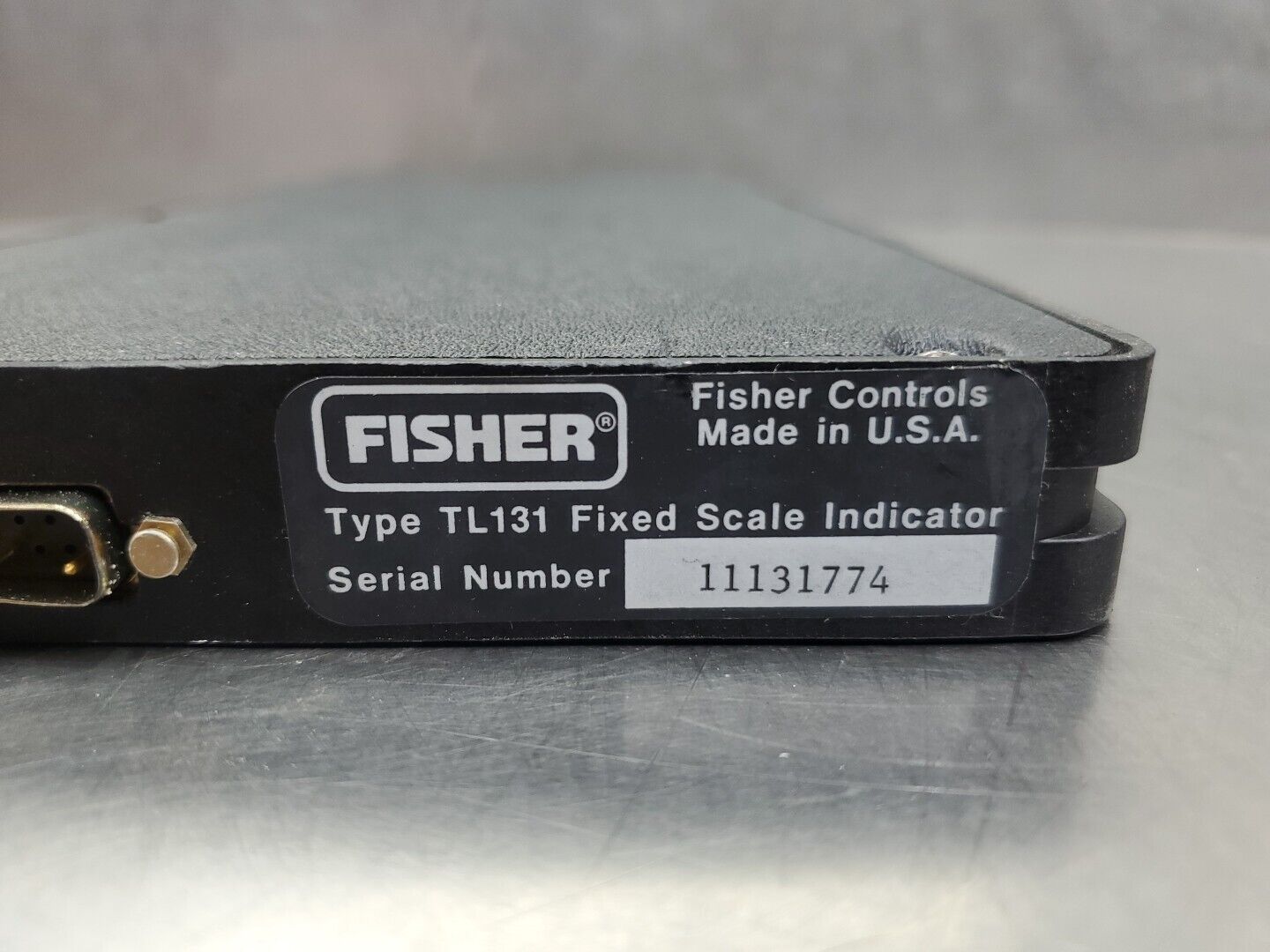 FISHER Type TL131 Fixed Scale Indicator Module. 3C-41