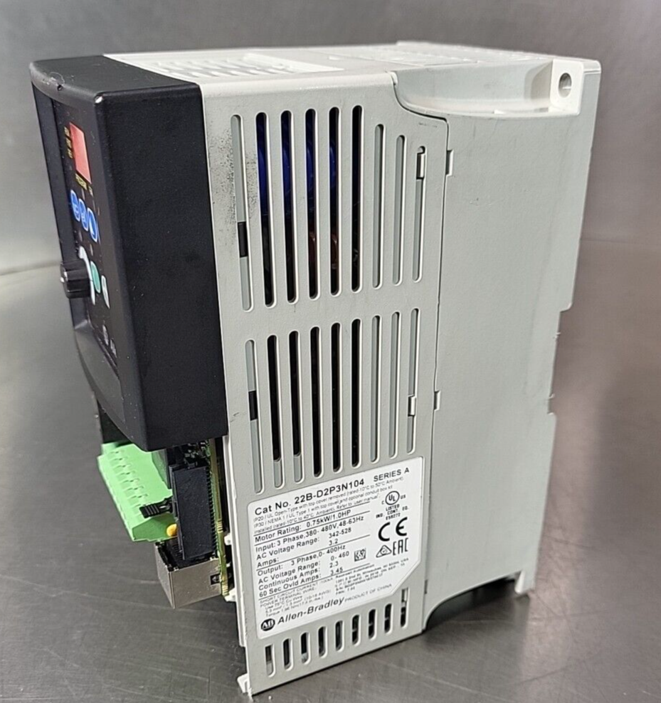 Allen Bradley 22B-D2P3N104 22BD2P3N104 Series A PowerFlex 40 AC Drive(BIN3.3.1)