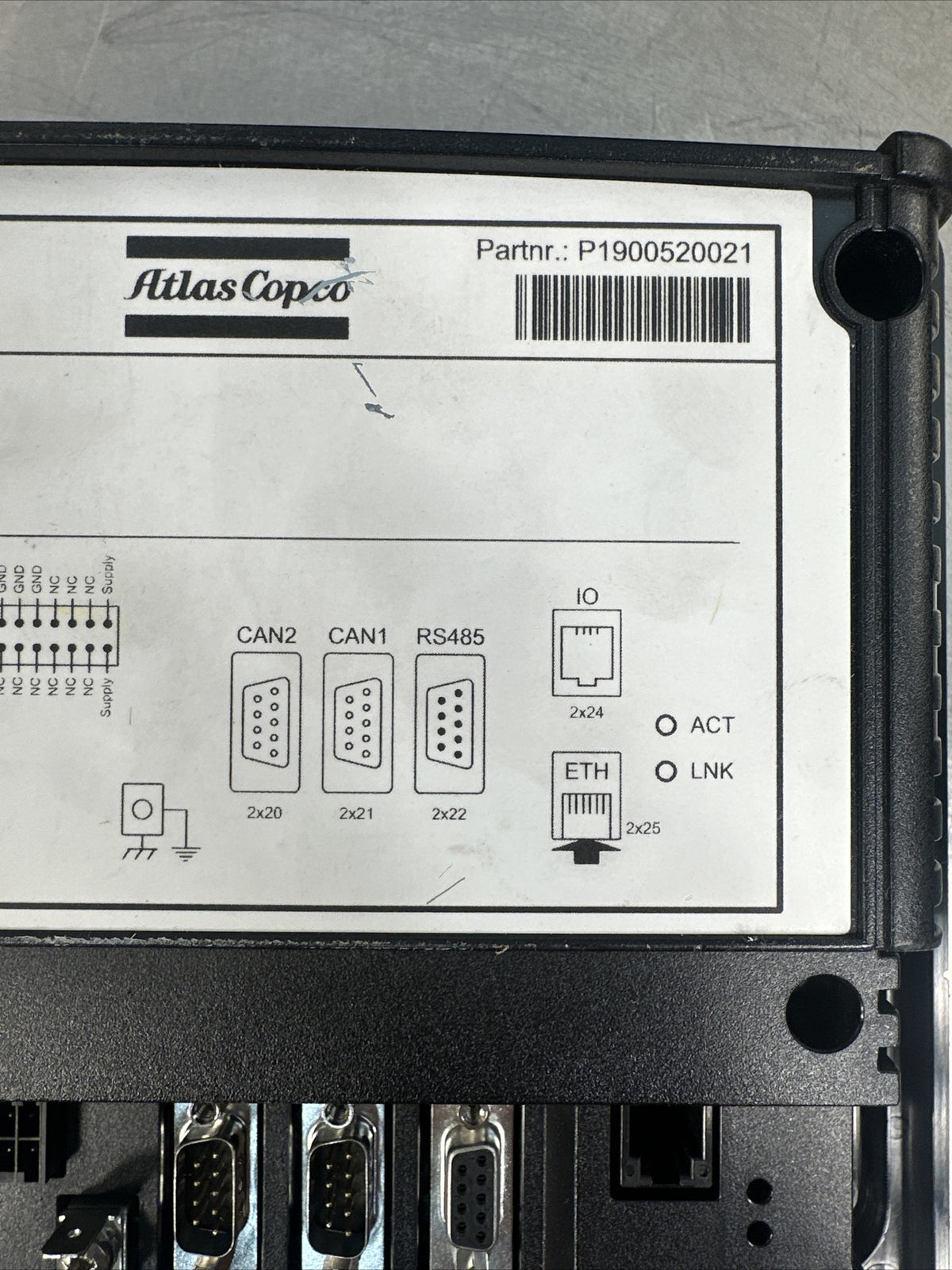 Atlas copco PPBE0621 elektronikon graphic plus P1900520021 (BIN-1.5.3)