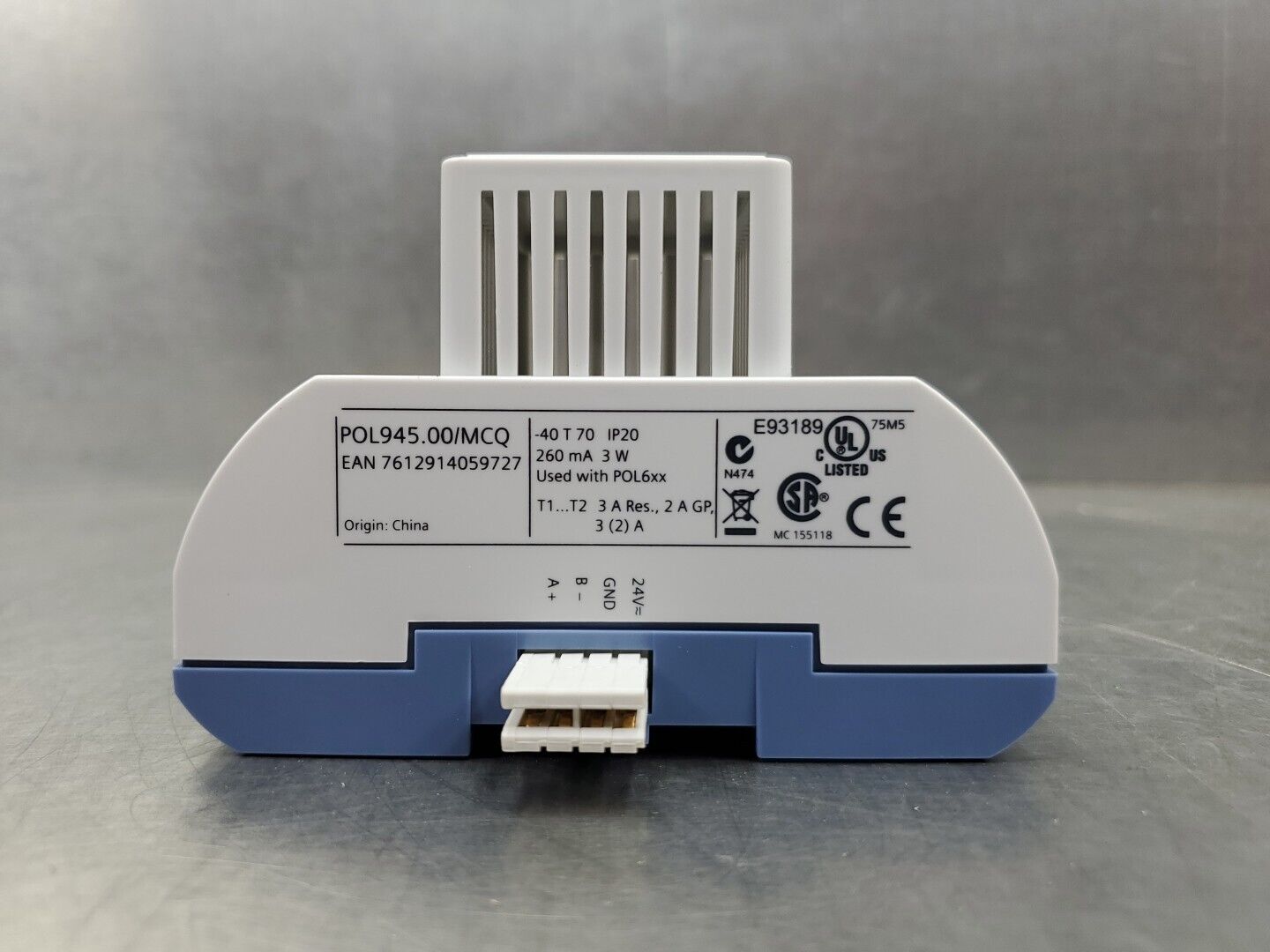 SIEMENS POL945.00/MCQ Climatix Extension Module 8 I/Os - MT3024. 3C-27