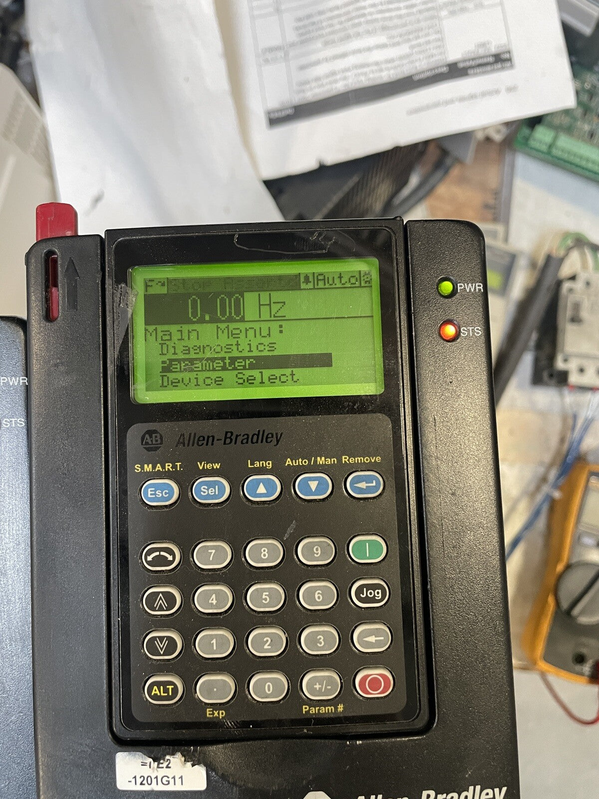 Allen Bradley PowerFlex 700 20BD3P4A0AYNANC0 460V 2HP Drive @(bin 1.4.4)