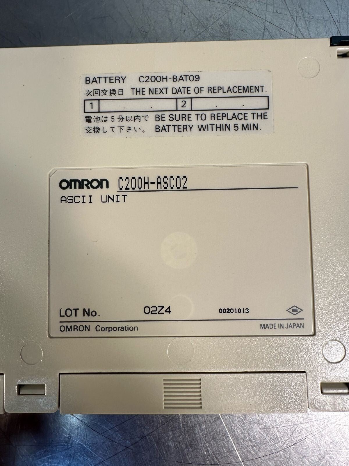 Omron C200H-ASC02 ASCII UNIT (6.4.5)