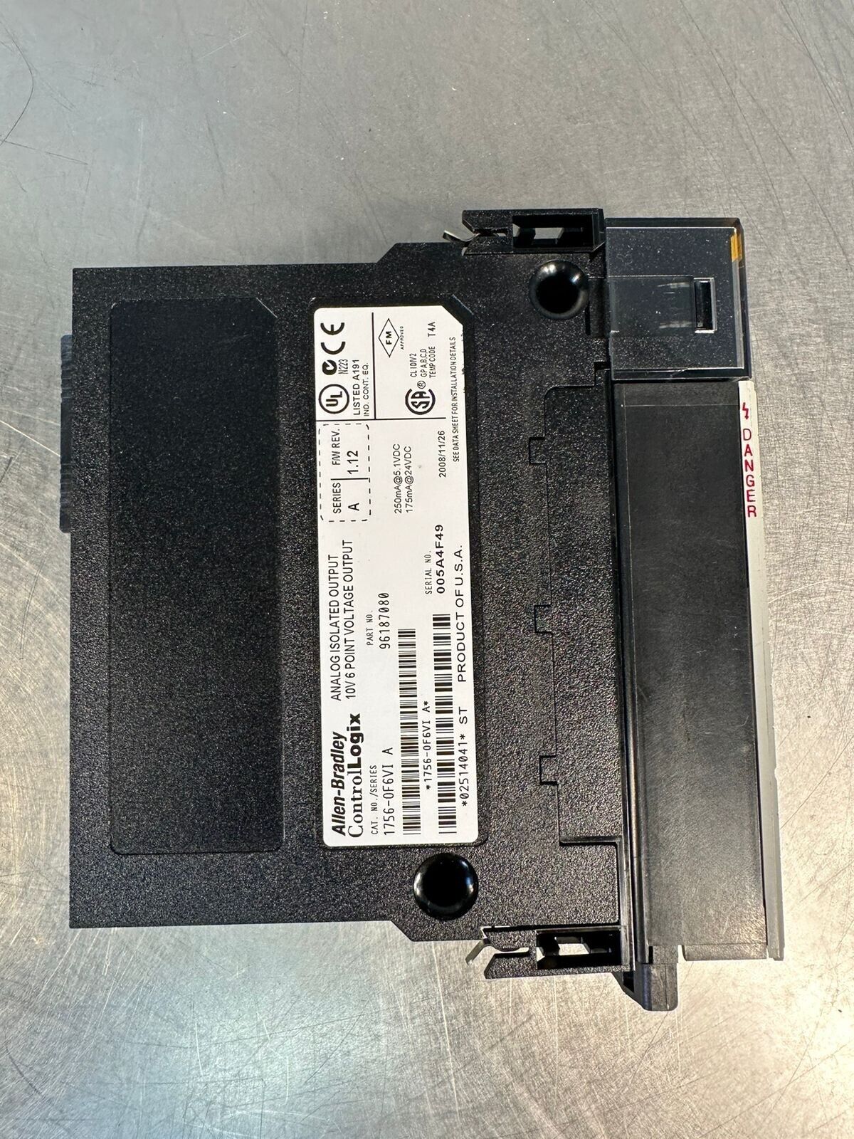 Allen Bradley - 1756 - OF6VI/A - (3C-31)