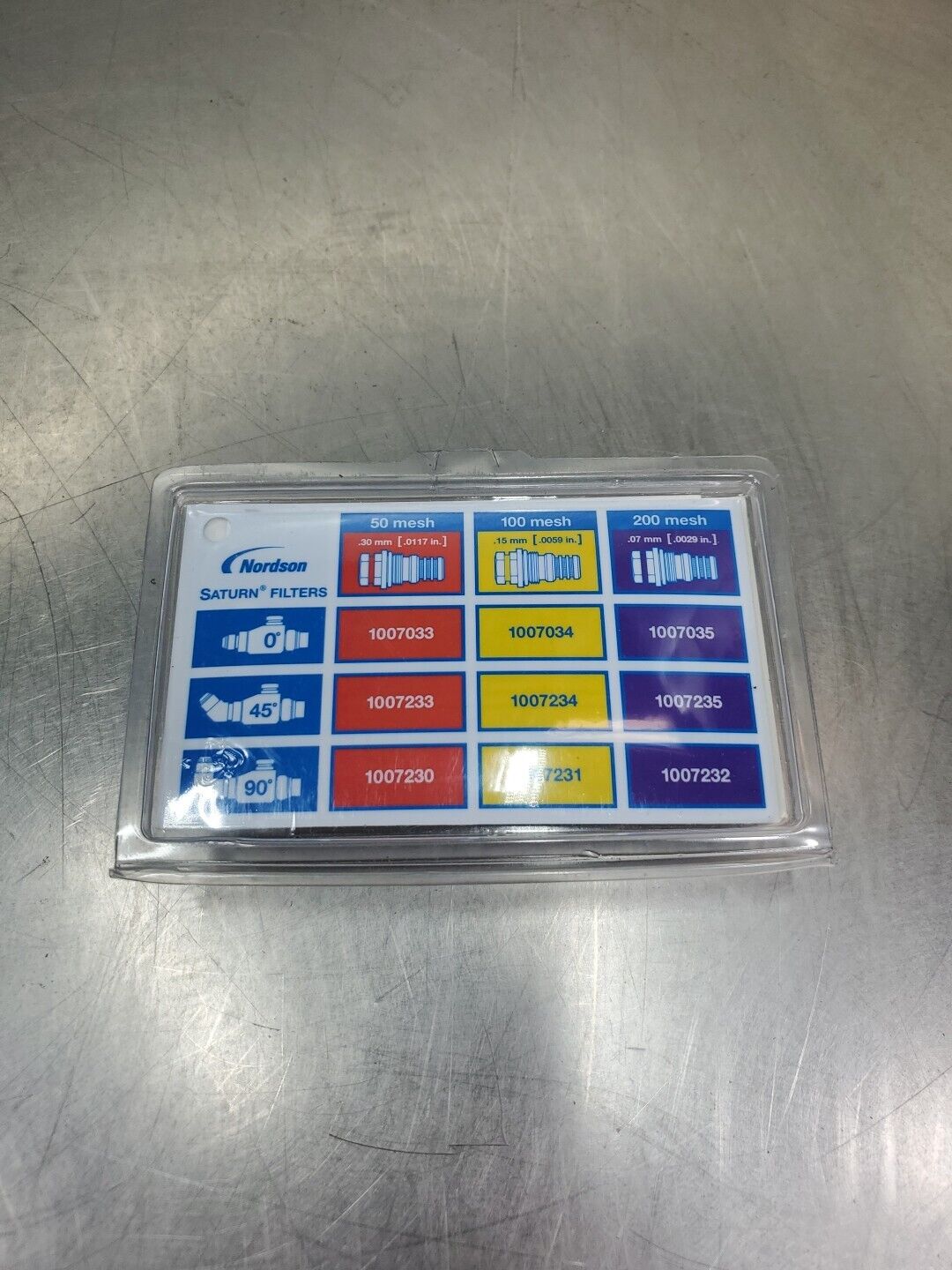 Nordson 1007034 Hot Melt Inline Filter - 100 Mesh, Straight. 5E-31