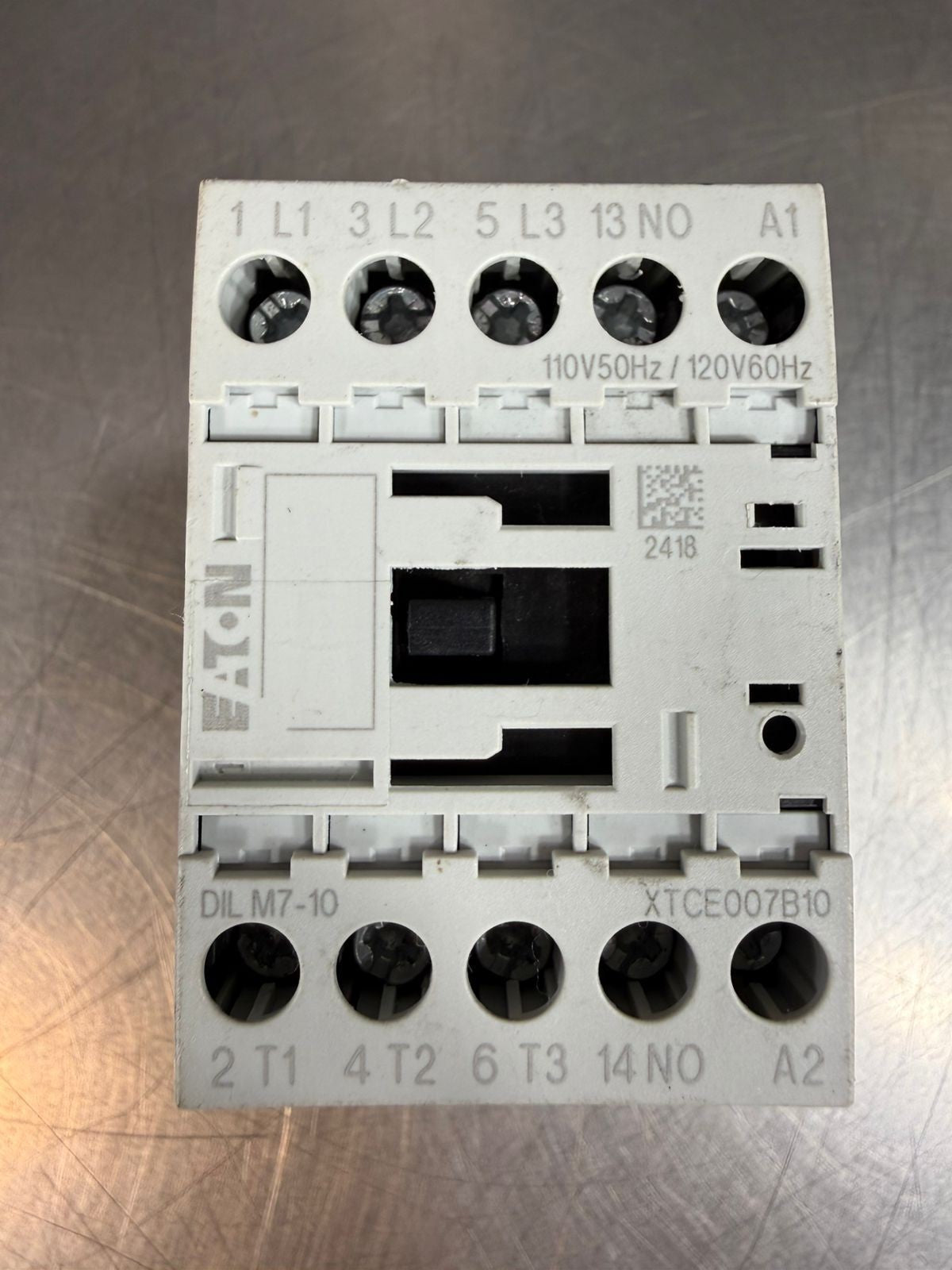 Eaton XTCE007B10 DILM7-10 3-Pole 110v50Hz / 120V60hz (9.3.2)