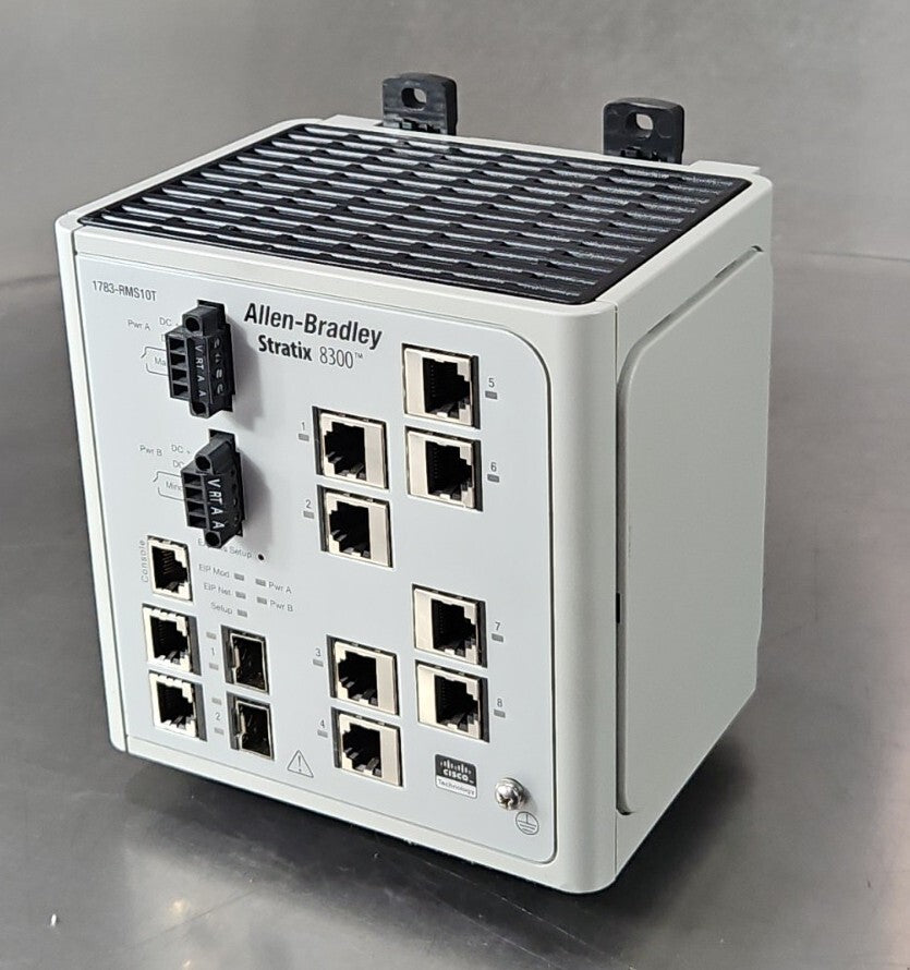 Allen Bradley 1783-RMS10T ENET Switch - Stratix 8300 3B-22