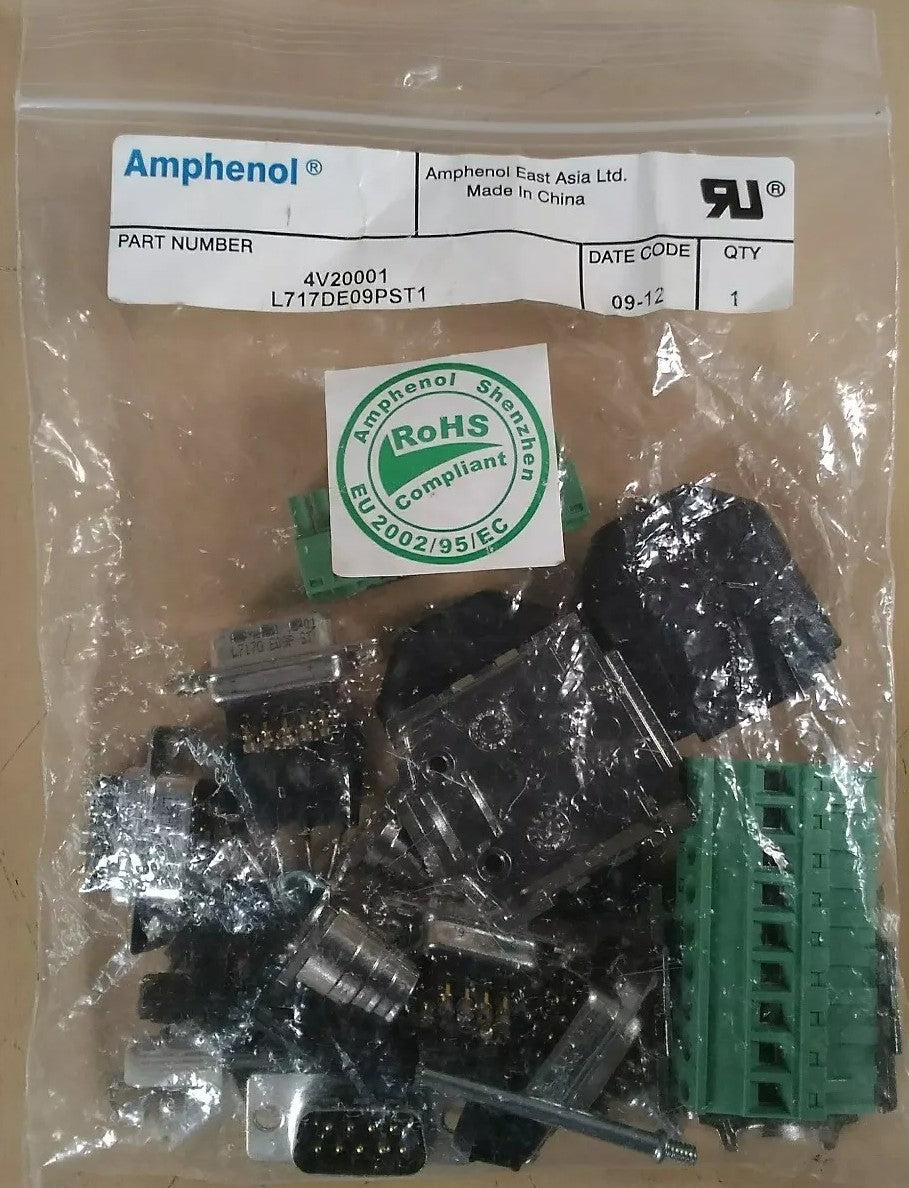 AMPHENOL L717DE09PST1 - 4V20001 Connector Kit. 5B-4/5