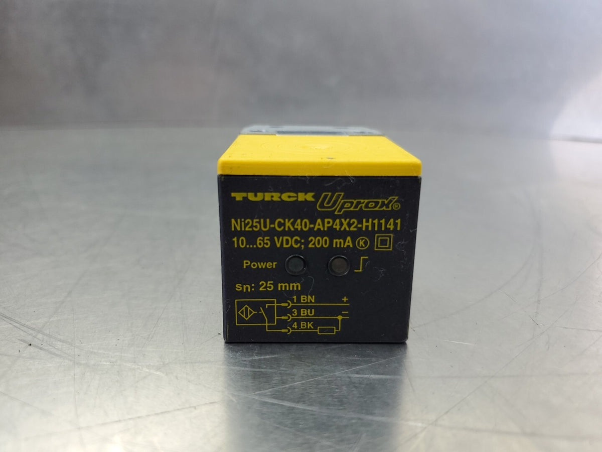 TURCK Ni25U-CK40-AP4X2-H1141 10-65VDC Proximity Module. 5D-4