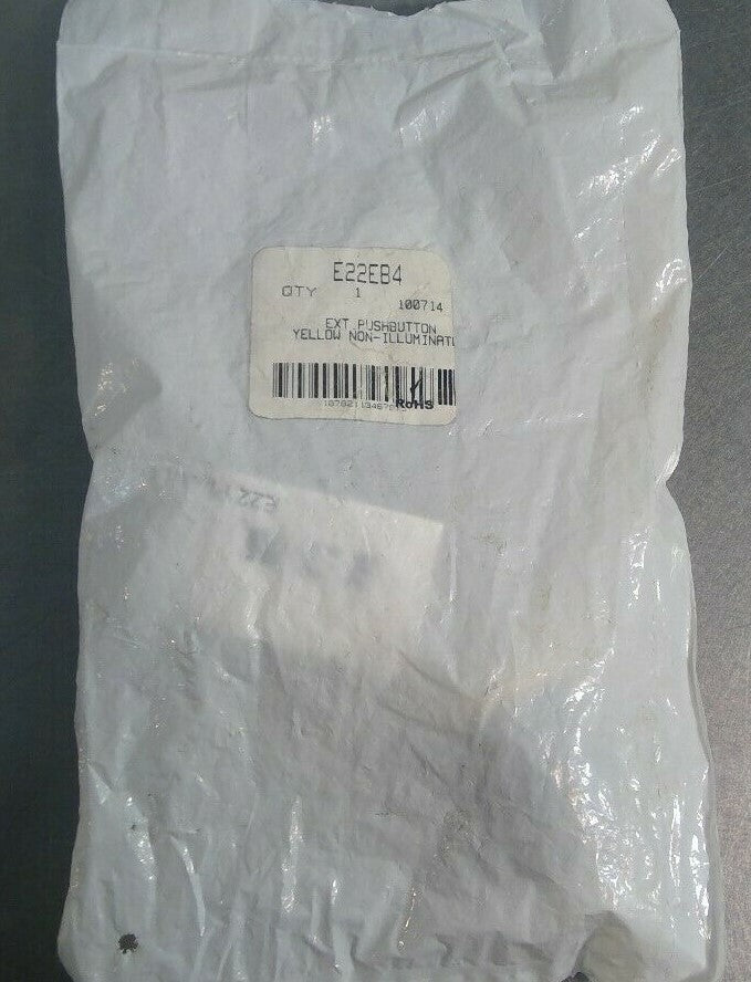 Cutler-Hammer E22EB4 Yellow PushButton - Non-Illumination 100714 4C